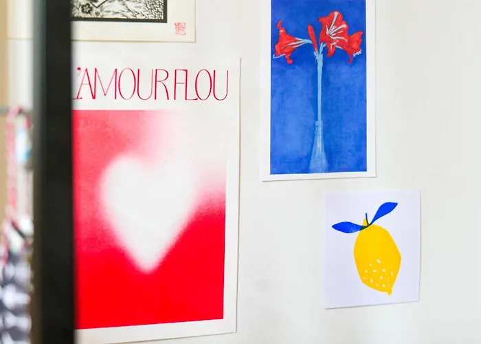 Semesterbostad Superbe Maison Quartier Gare 4 Personnes